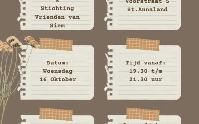 VIP avond 16 oktober Cadeaushop St-Annaland