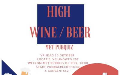 High wine/beer 10 oktober 2025