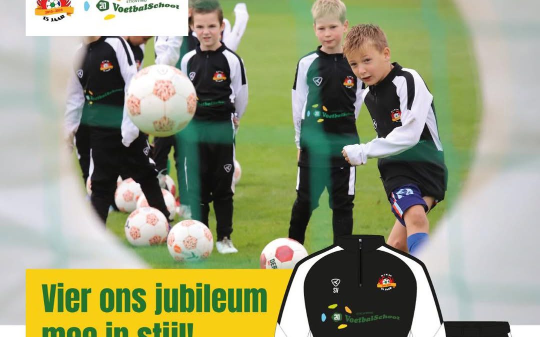 Uniek jubileum Trainingspak