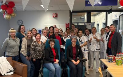 Officiële onthulling nieuwe relaxstoelen Erasmus MC