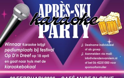 Zing voor de vrienden van Siem